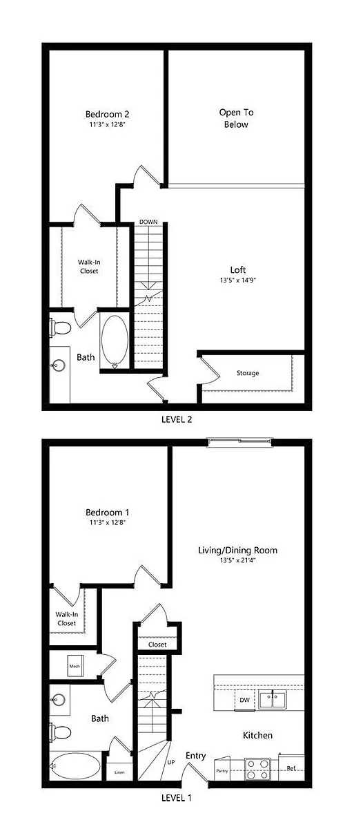 Floor plan Geneva