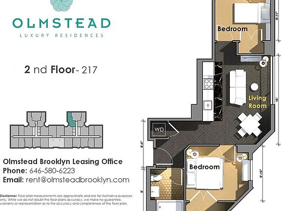 2nd image of 564 Saint Johns Pl APT 217