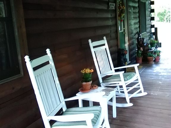 Front covered porch