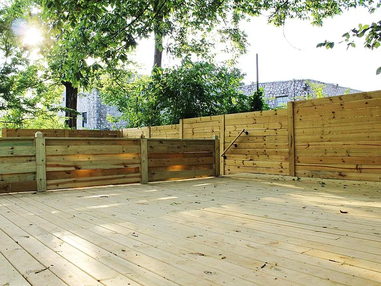 Exterior Back Deck
