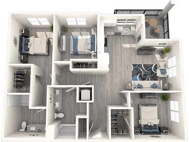 Floor plan C1