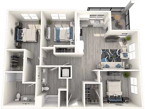 Floor plan C1