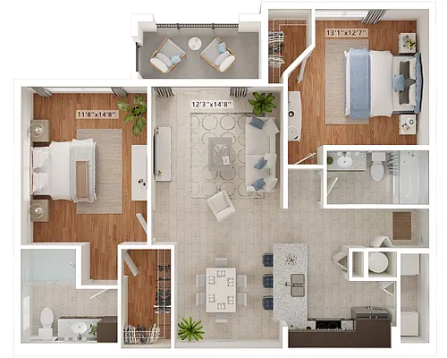 Floor plan Grappa