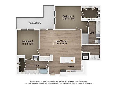 Floor plan B5
