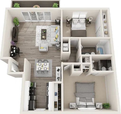 Floor plan Hot Springs