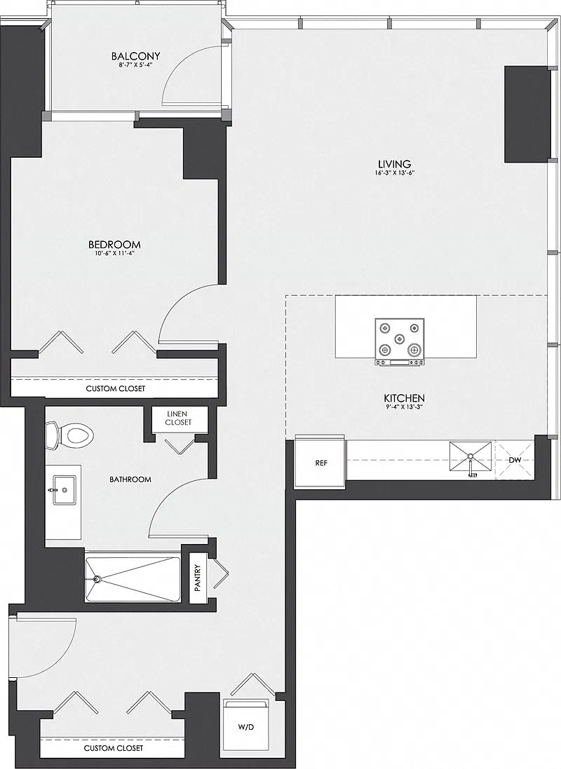 Floor plan Tier 07