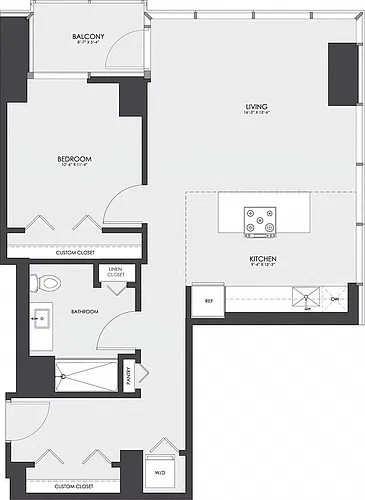 Floor plan Tier 07