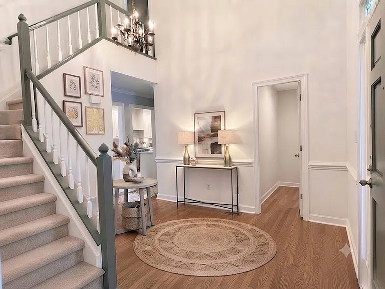 Two Storge Foyer-Virtually Staged