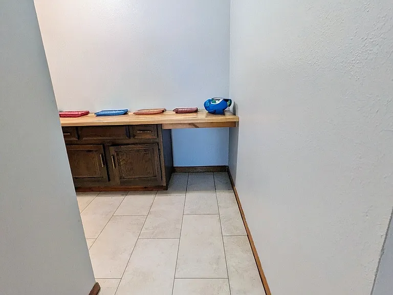Hall to back door