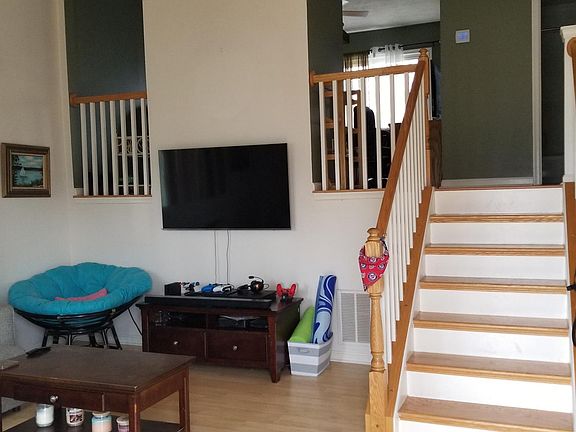 Main living room with coat closet