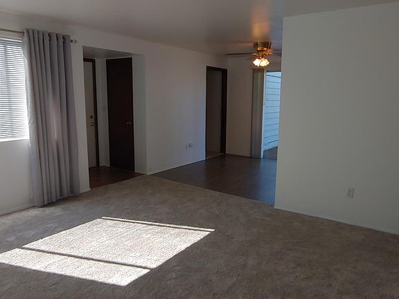 Living room, entry and dining room