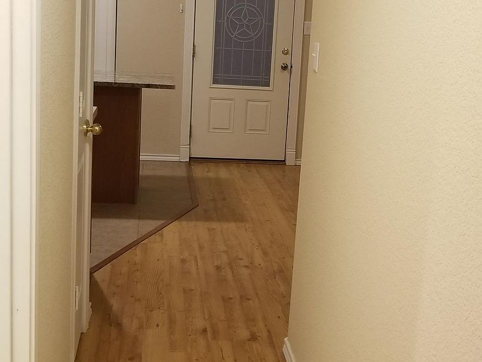 Custom front door view from inside
