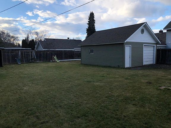 Backyard and Garage