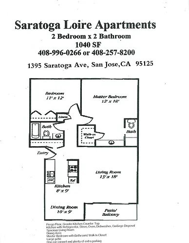 Floor plan 2X2-1