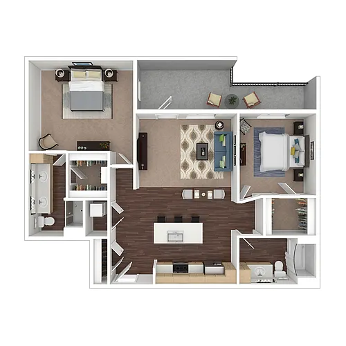 Floor plan B3