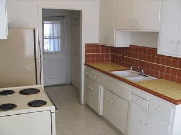 Galley style kitchen