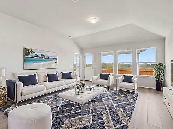 Living Room - Virtually Staged - Representational Photo