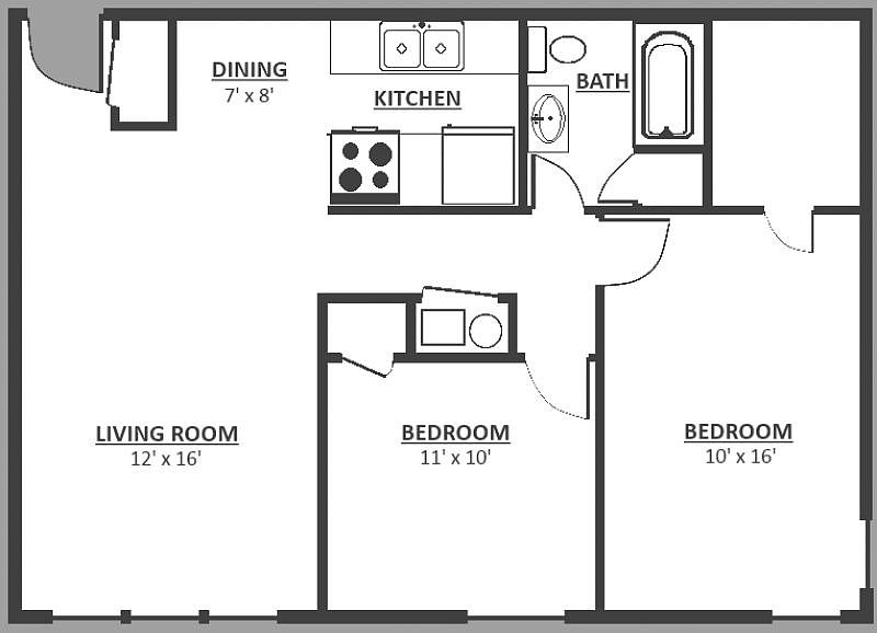 2nd image of 640 S 4th St #10