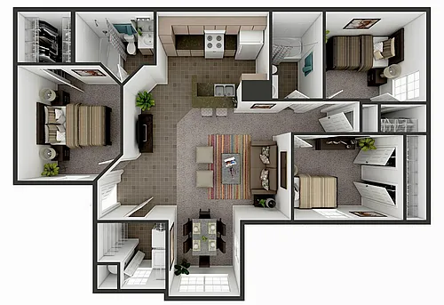 Floor plan SBL - 3X2