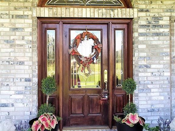 Large front entrance