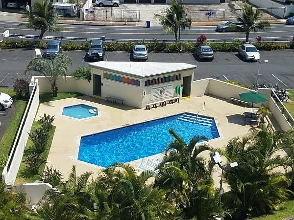 Swimming Pool View From the Unit