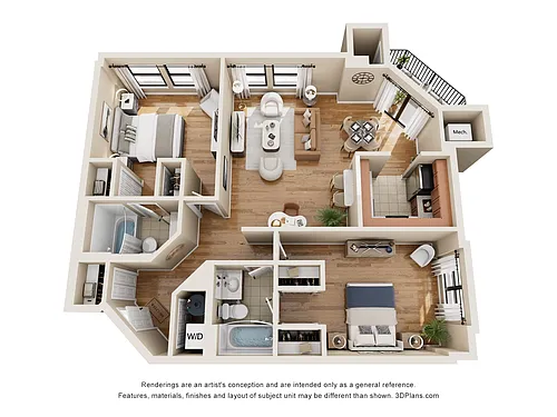 Floor plan B2