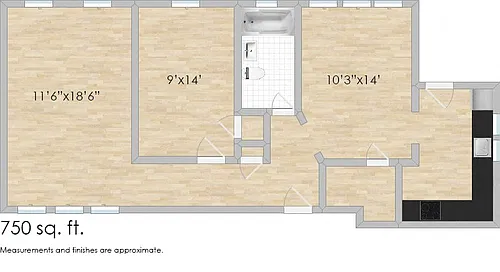 Floor plan 710 N. Austin