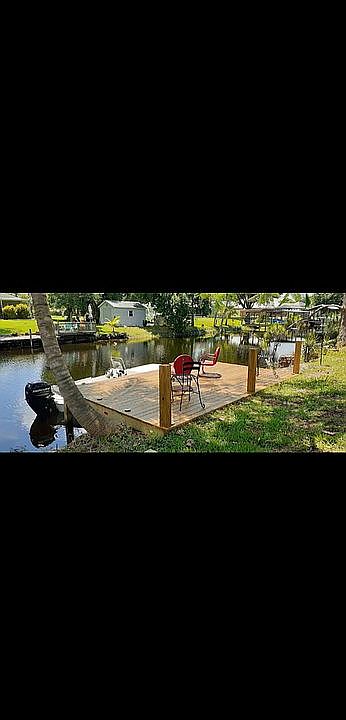 Backyard dock