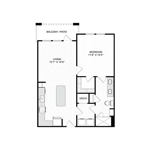 Floor plan The Caswell I