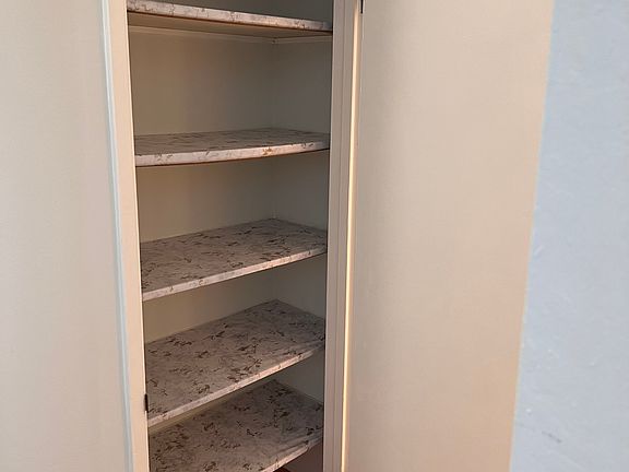 Hallway linen closet