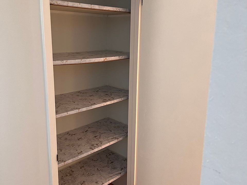 Hallway linen closet