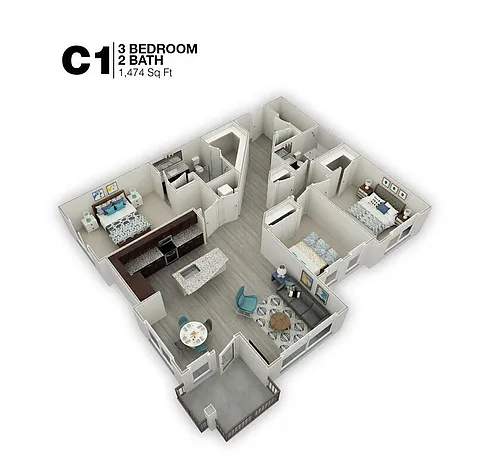 Floor plan C1