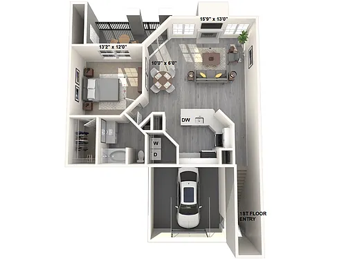 Floor plan A2-White