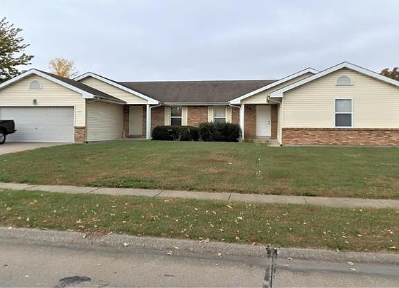 This photo shows the entire building. Unit 1081 Saint Matthew is on the left side.