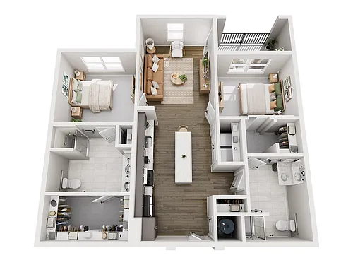 Floor plan B2a