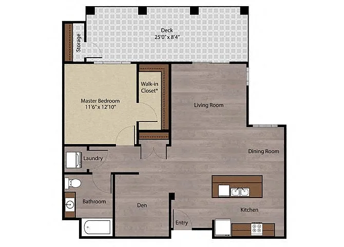 Floor plan Bronze