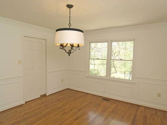 Formal dining room & view