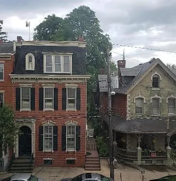 View from front porch