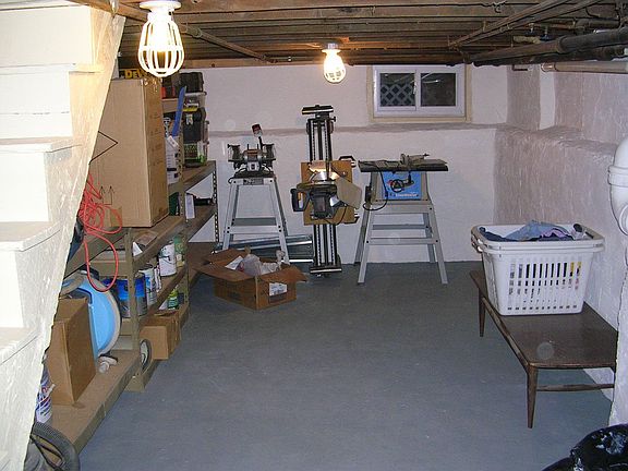 New Window Freshly Painted Walls/Floor/Steps