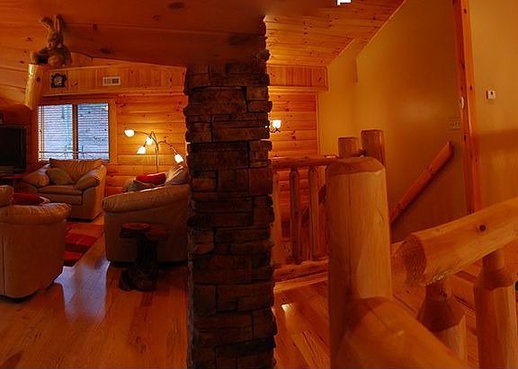 Upstairs loft & family room