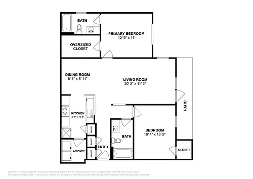 Floor plan Pierce