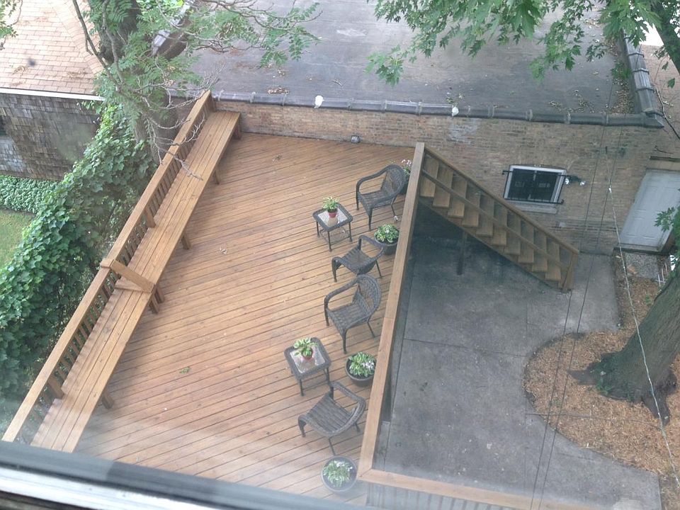 Large Outside Deck