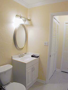 New Vanity and lighting fixtures