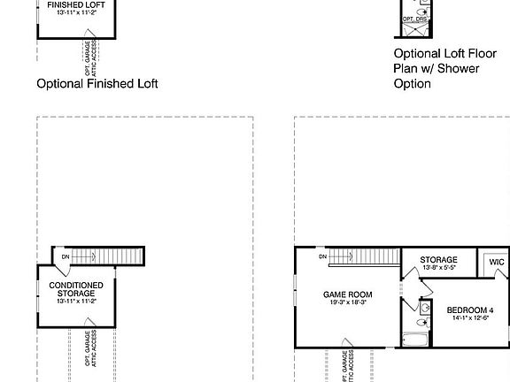 Second Floor Options