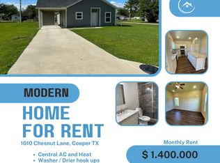 1010 Chesnut Ln, Cooper, TX 75432