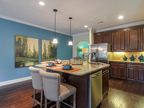 The Cambridge Kitchen This is a model representation, not the actual home