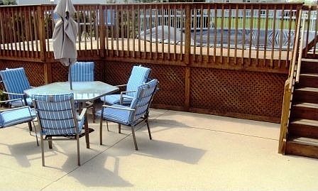 Large Pool and Deck