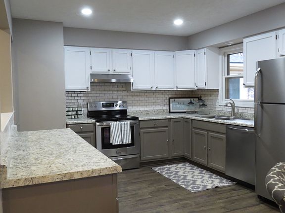kitchen with new appliances
