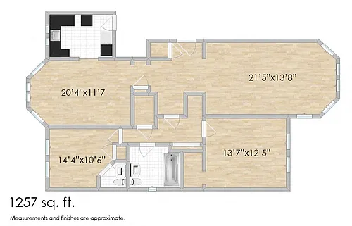 Floor plan 175. N Grove G & H & 179 N. Grove C & D