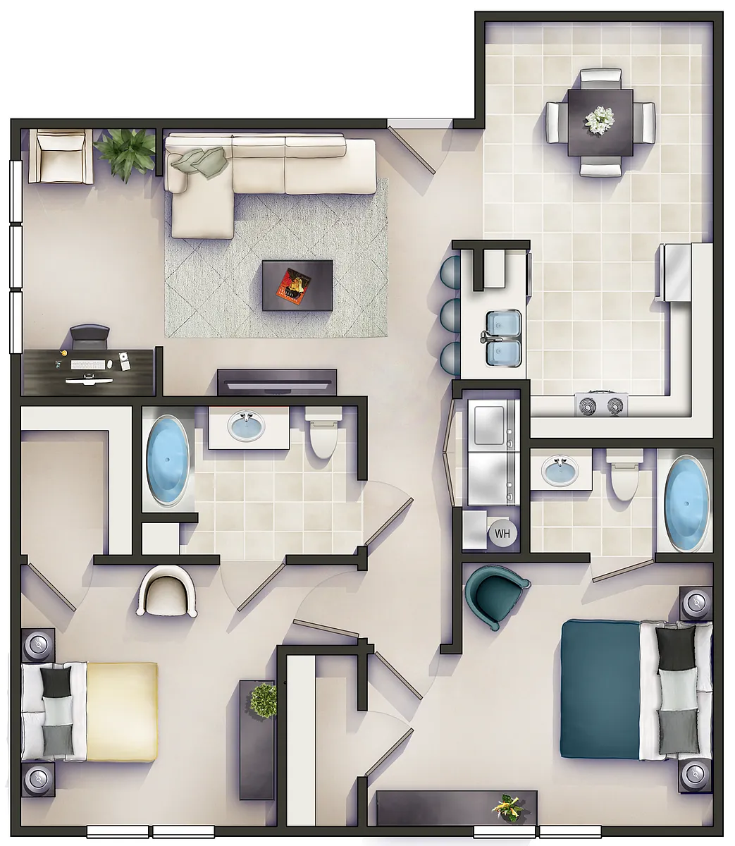 Floor plan The Lookout Sunroom